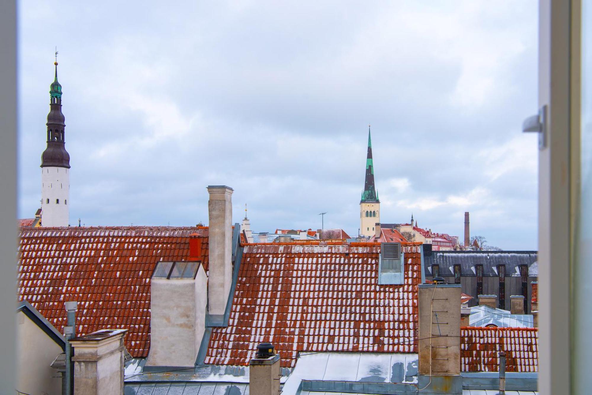 Airhome - Tower Apartment Tallinn Exterior foto